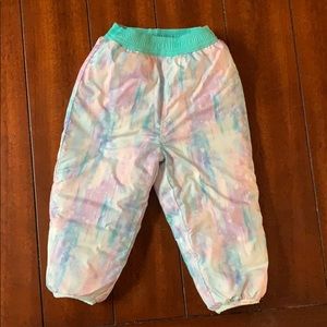 North Face toddler reversible snow pants